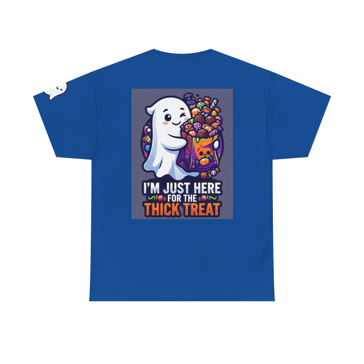 Color: Royal | I'm Just Here For The Thick Treat Premium Graphic Tee