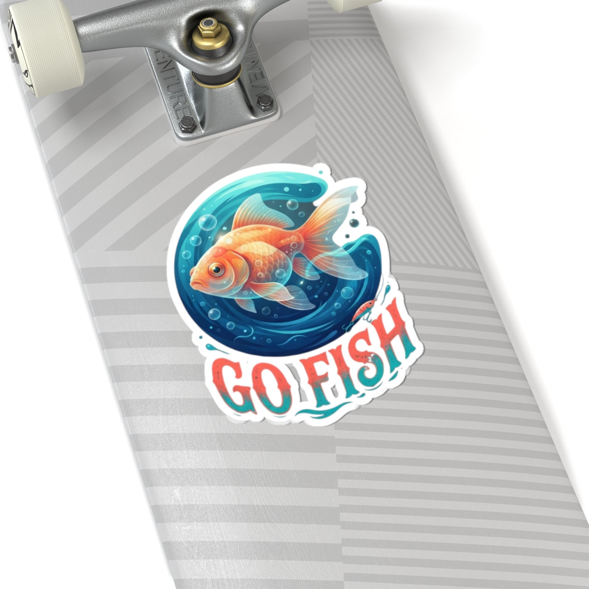 "Go Fish" Sticker — Main