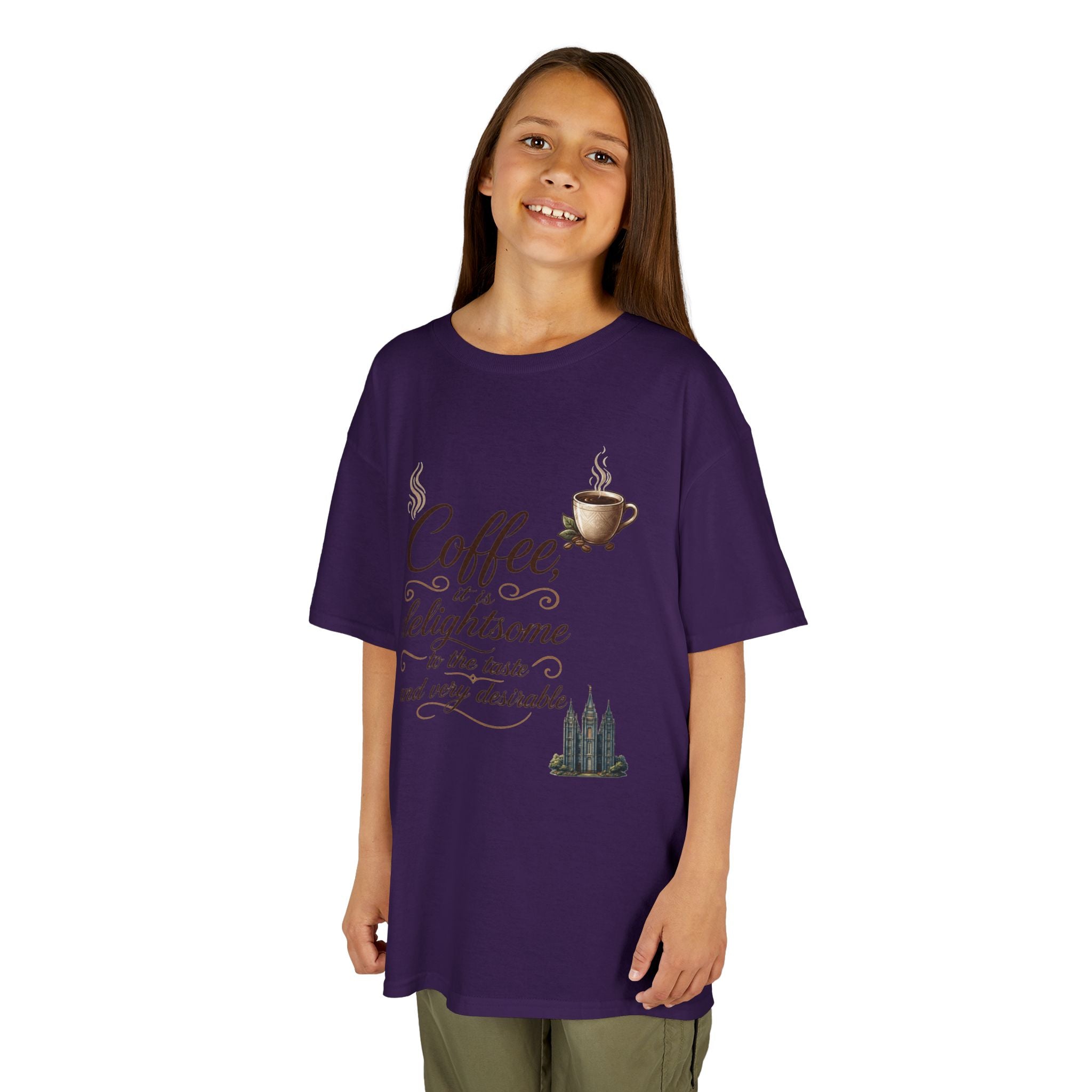 "Coffee is Delightsome" Kids Tee