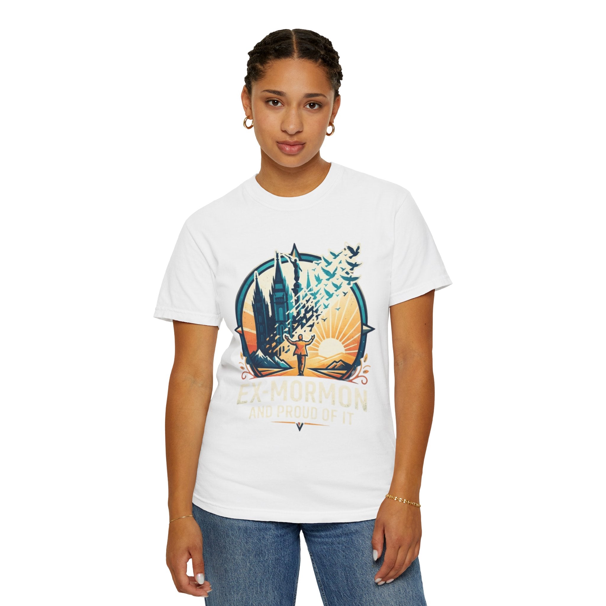 "Ex Mormon" Unisex Garment-Dyed Tee