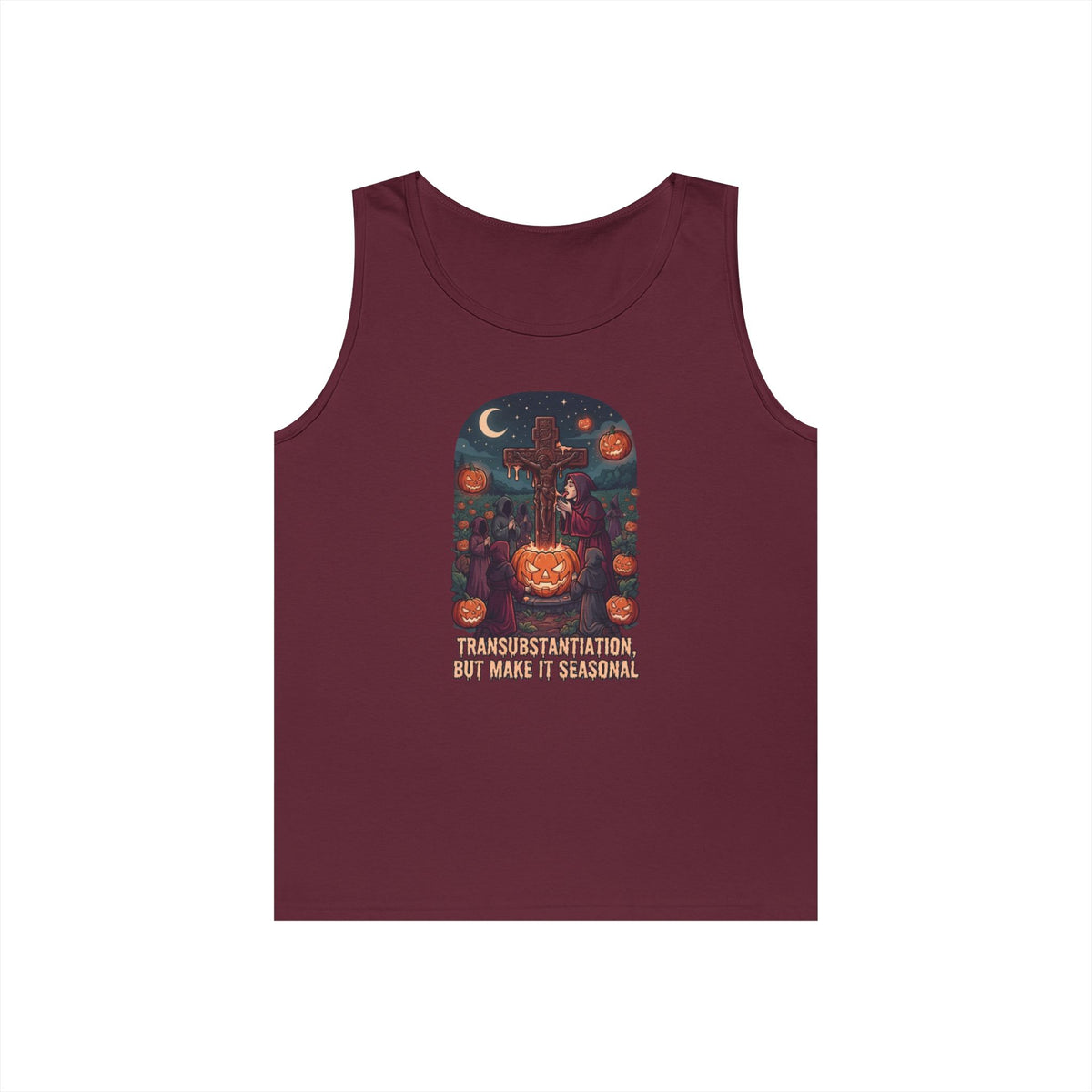 Color: Maroon | Seasonal Transubstantiation Tank Top