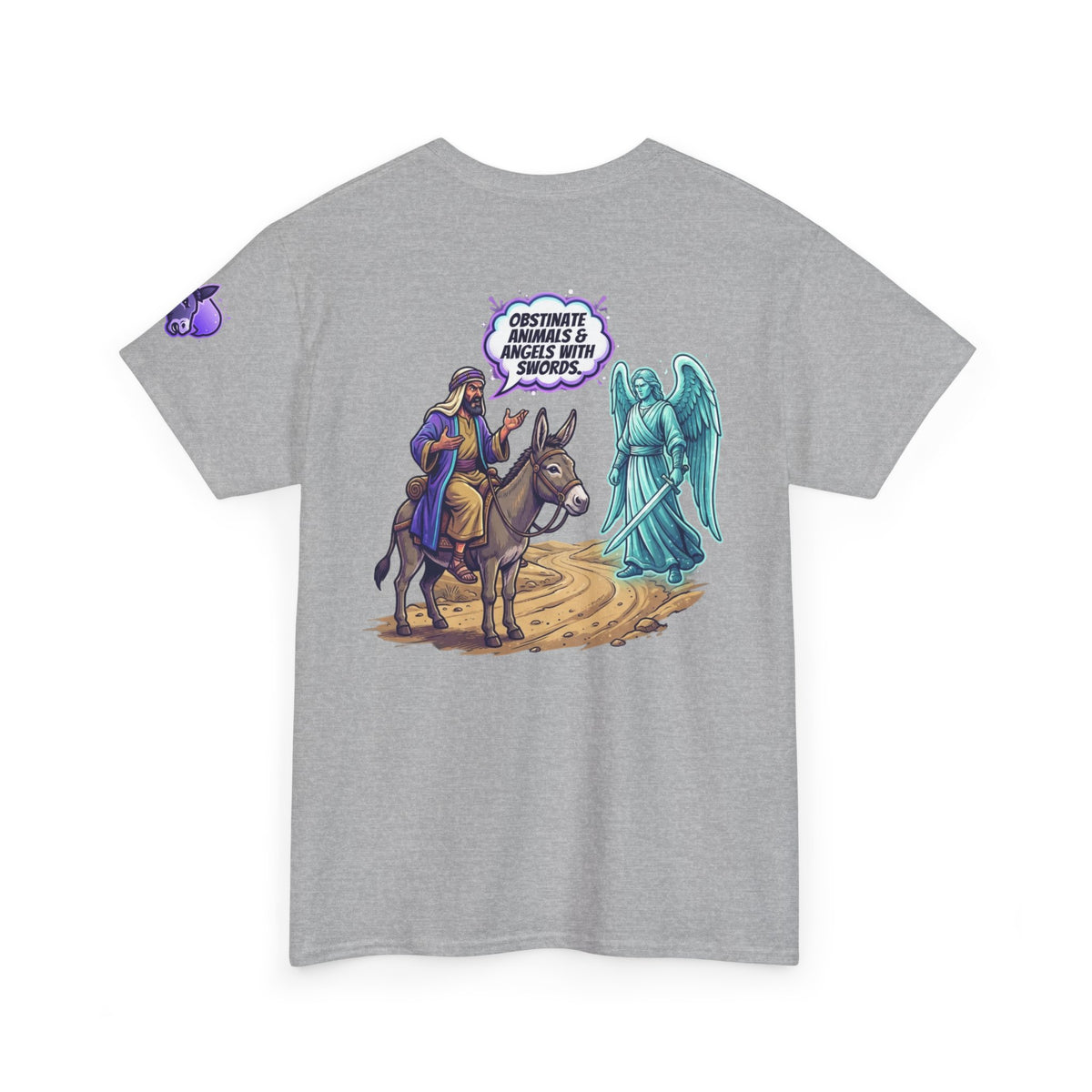 Good Book Series Obstinate Animals & Angels With Swords Premium Graphic Tee