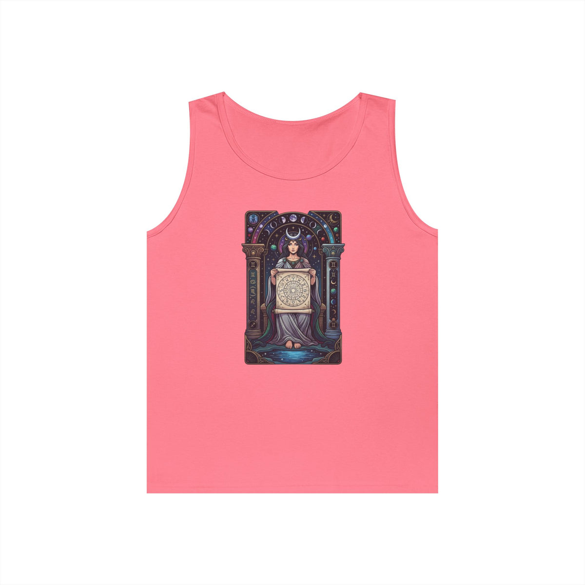 "The Cosmic Tarot (High Priestess)" Tank Top