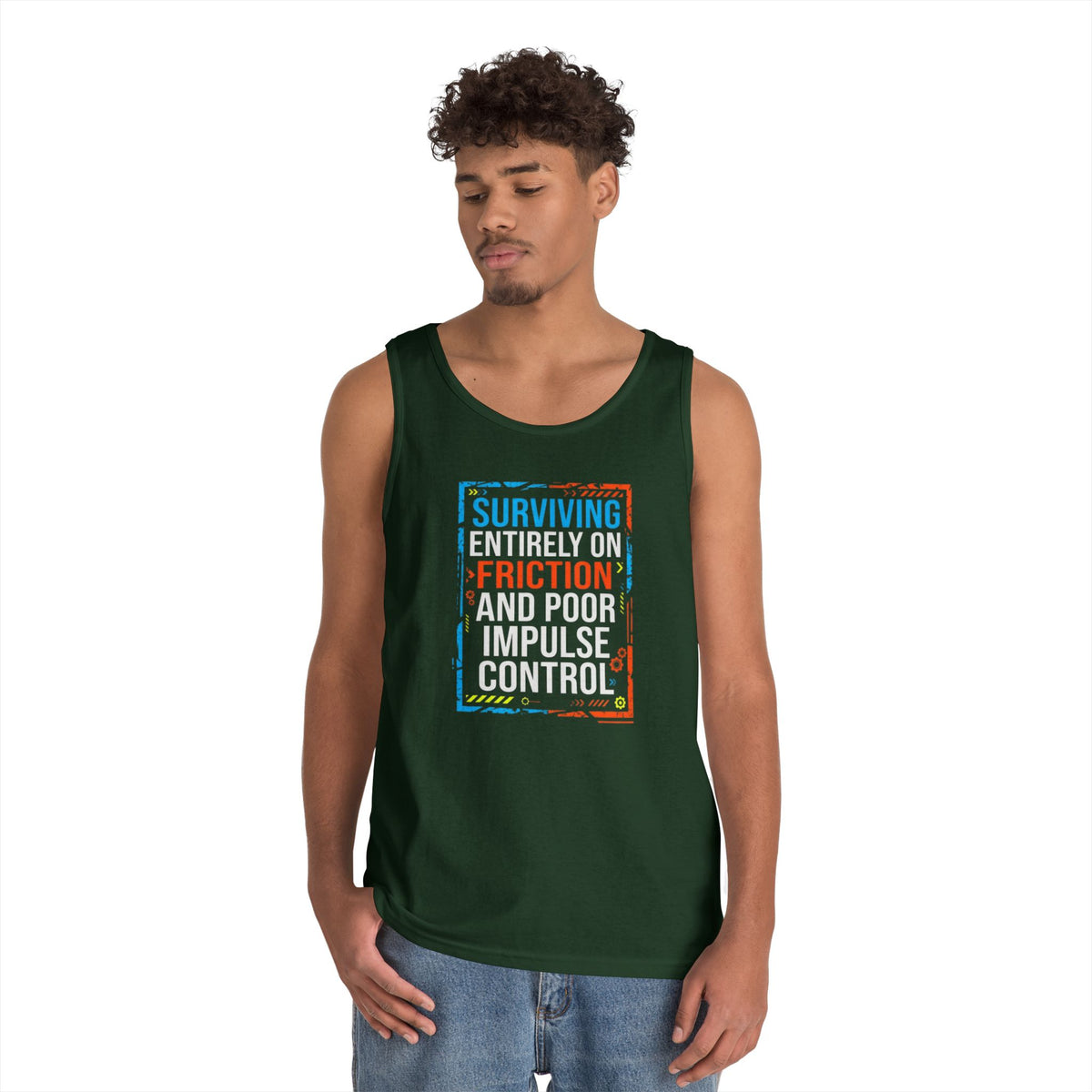 "Surviving On Friction" Tank Top