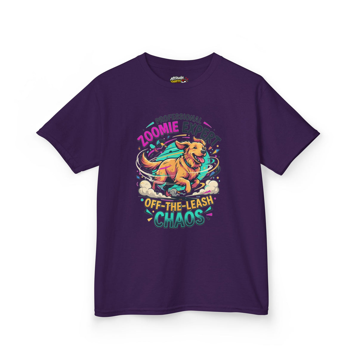 Color: Purple | Professional Zoomie Expert Kids Tee