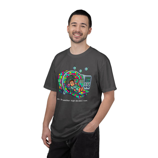Color: Graphite | MRI High Decibel Rave Unisex Garment-Dyed T-shirt