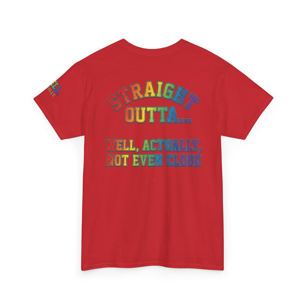 Straight Outta Not Even Premium Graphic Tee