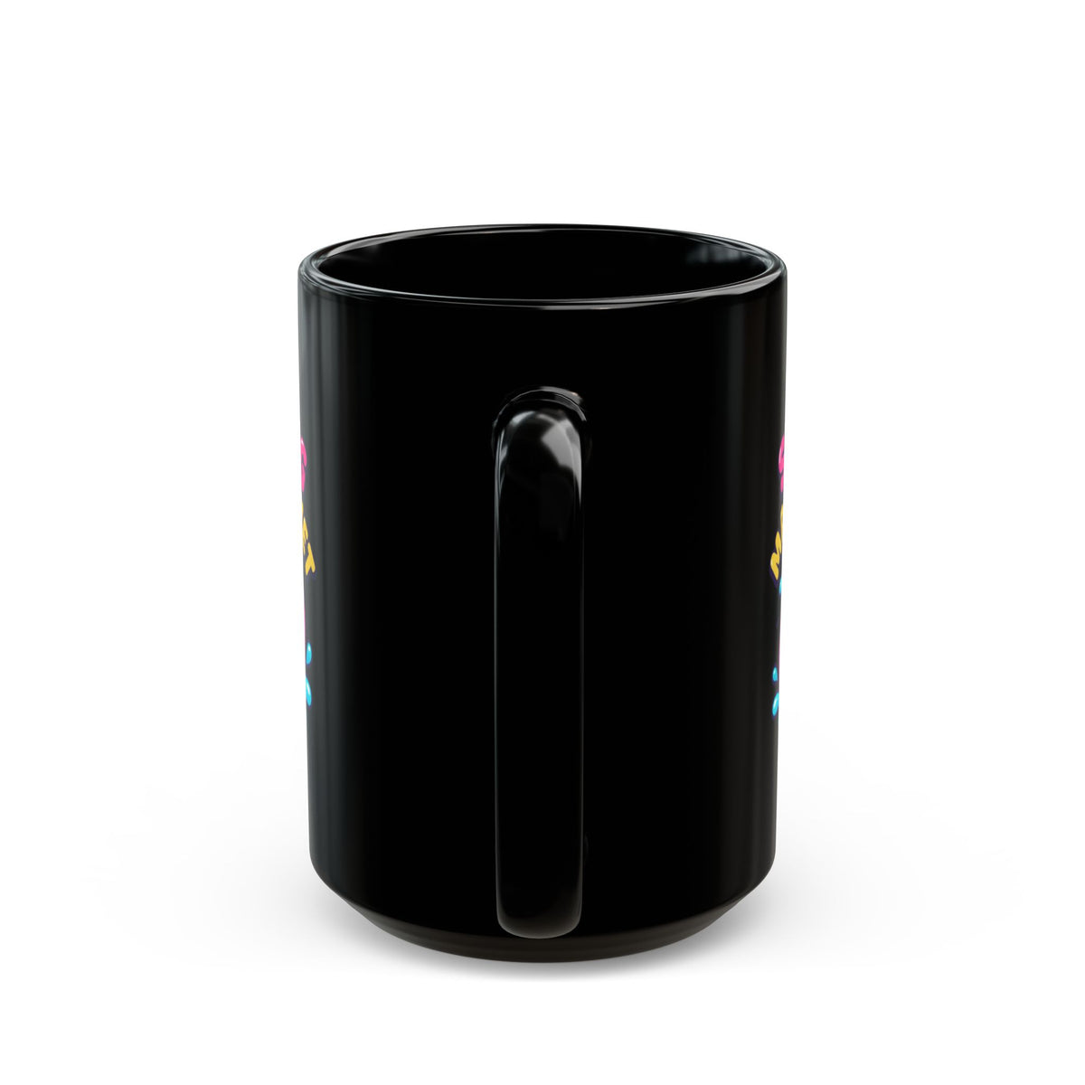 "Soaking Makes Me Wet" Black Ceramic Mug