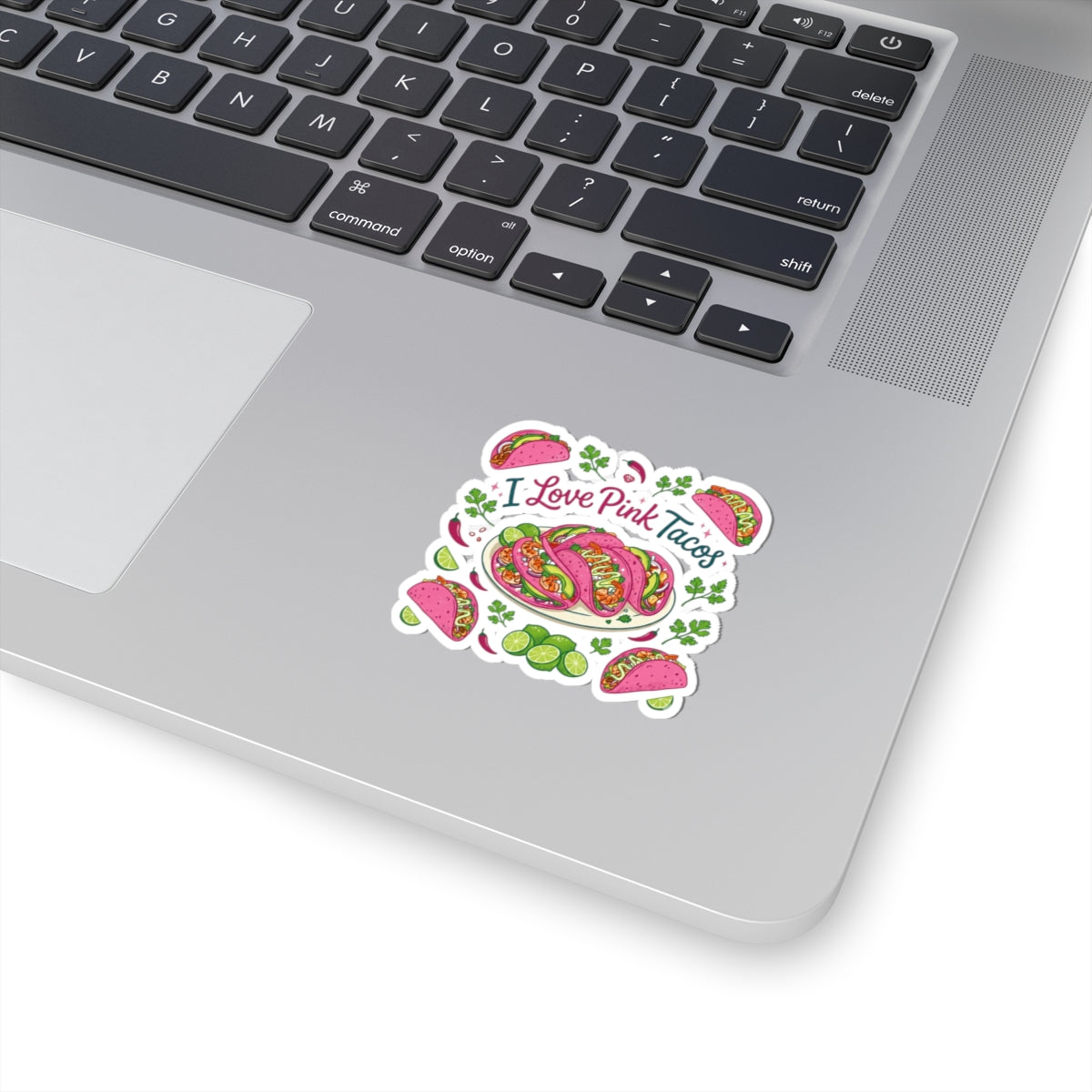 "I Love Pink Tacos" Sticker — Main