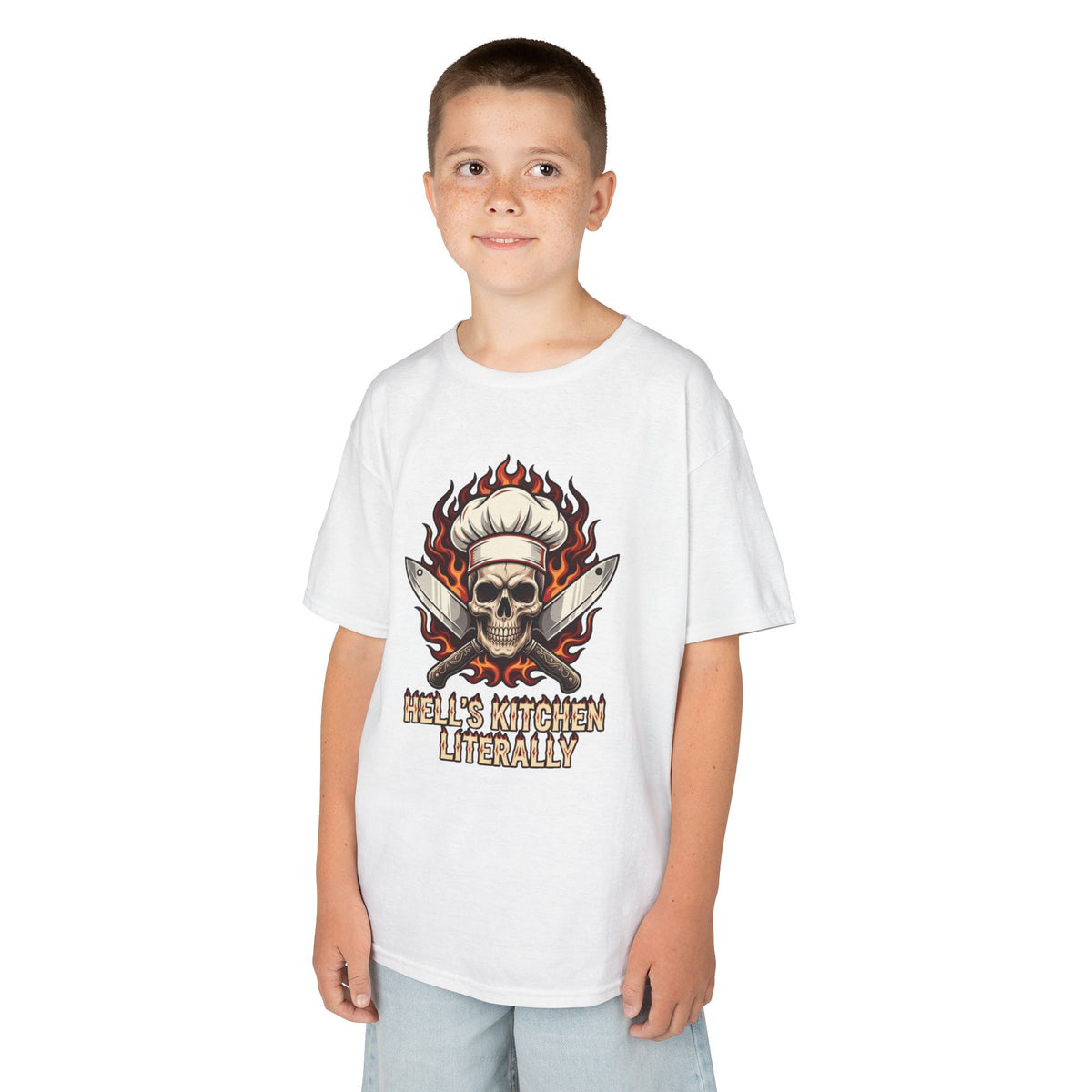 "Hell's Kitchen Literally" Kids Tee