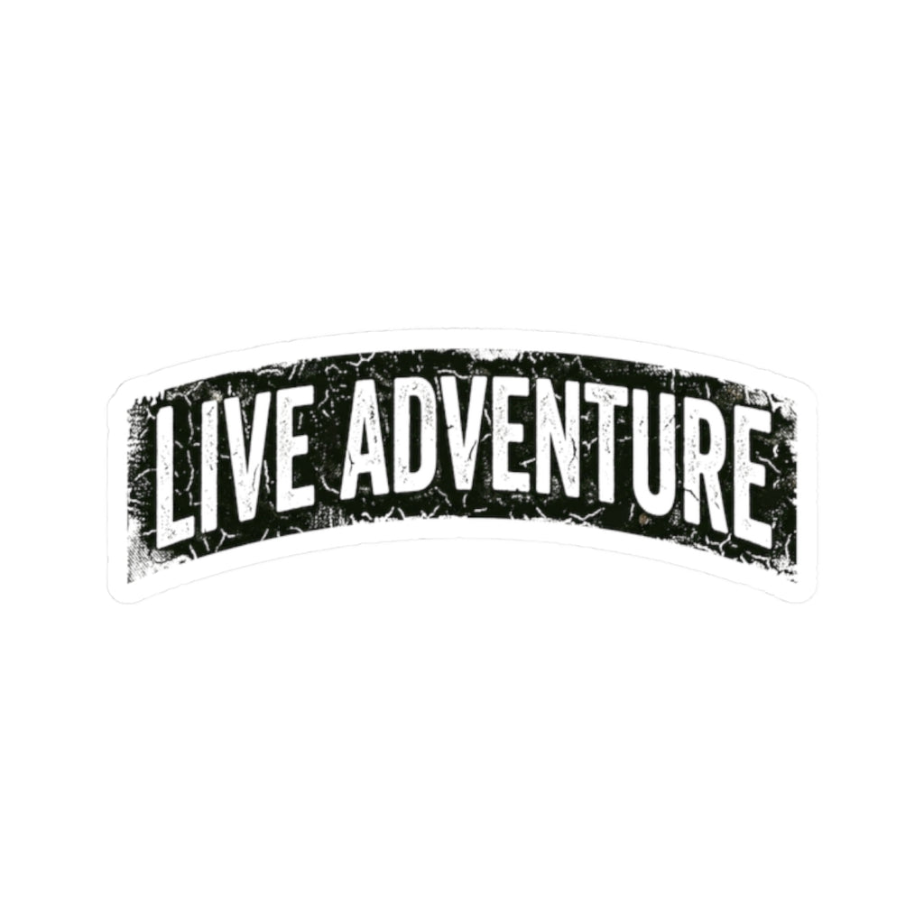 "Live Adventure Surfing" Sticker