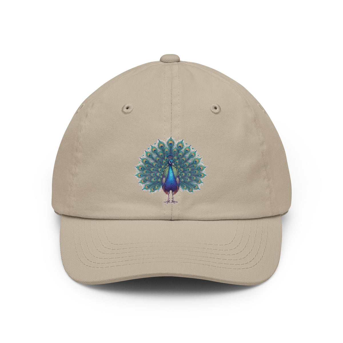 Color: Stone | Hippy Peacock Dad Hat