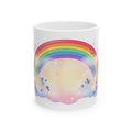 "Gay Away The Pray" White Ceramic Mug — Graphic