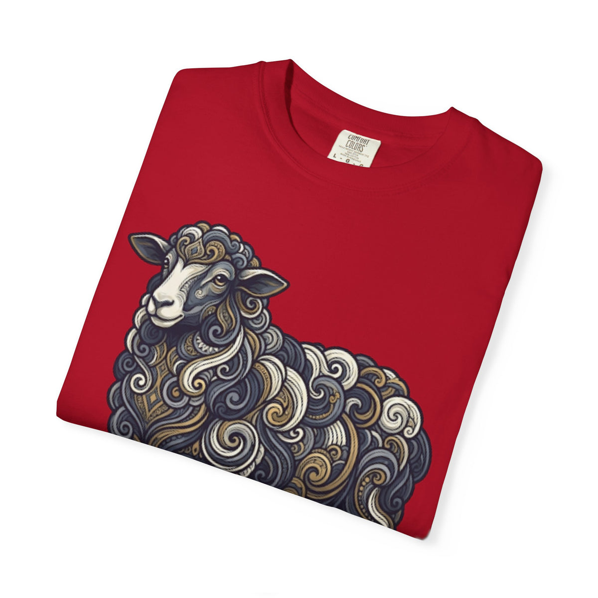 Barnyard Sheep Unisex Garment-Dyed Tee