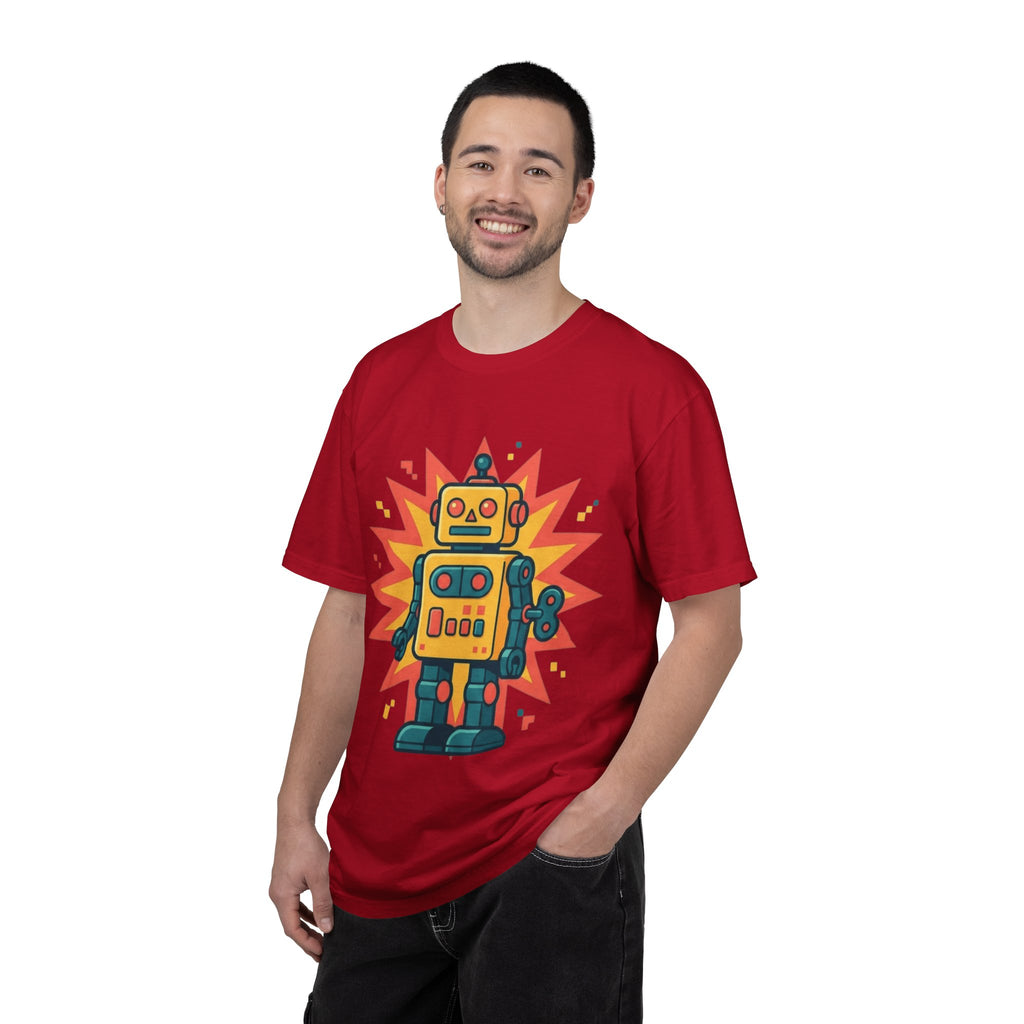 "Toy Robot" Unisex Garment-Dyed Tee