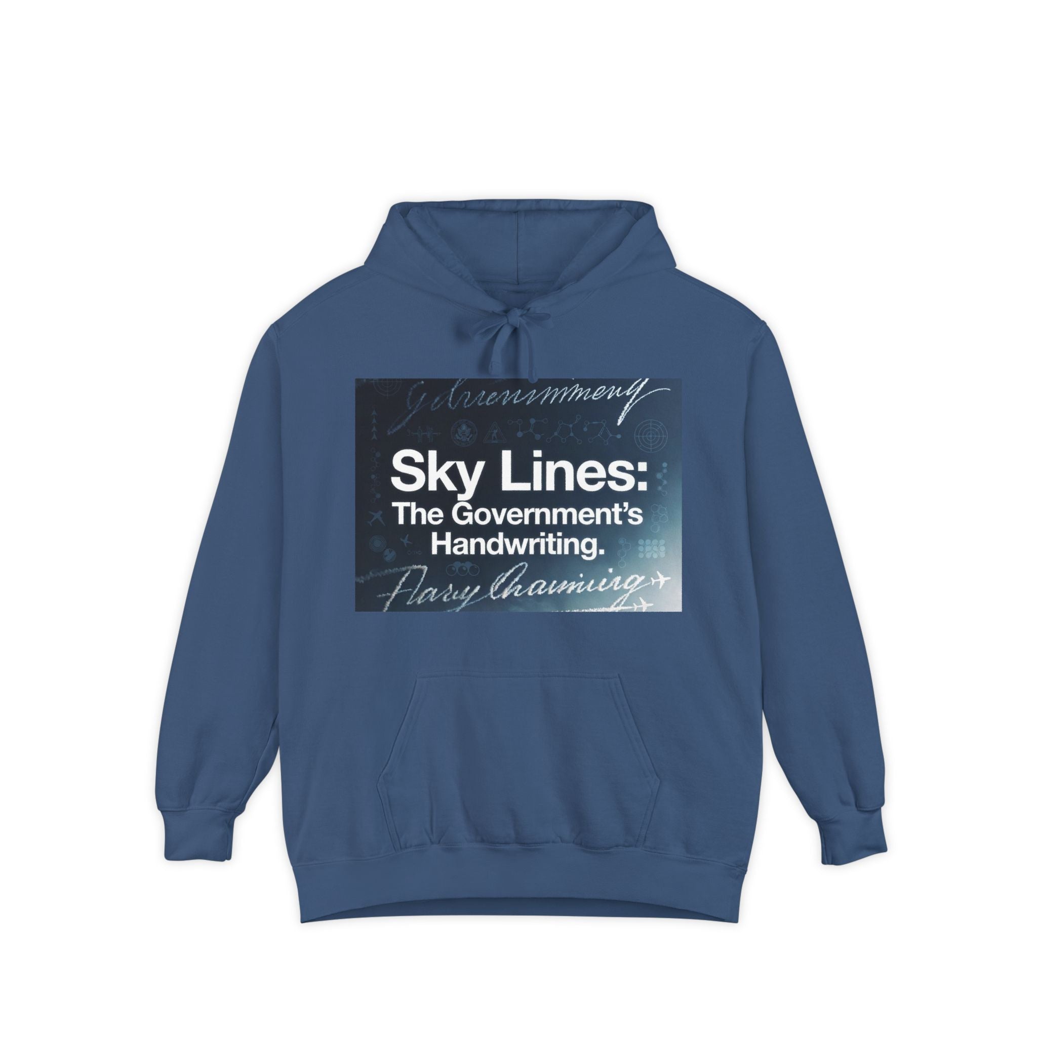 Concrete Jungle Royalty | Garment-Dyed Hoodie — AttitudeShirts