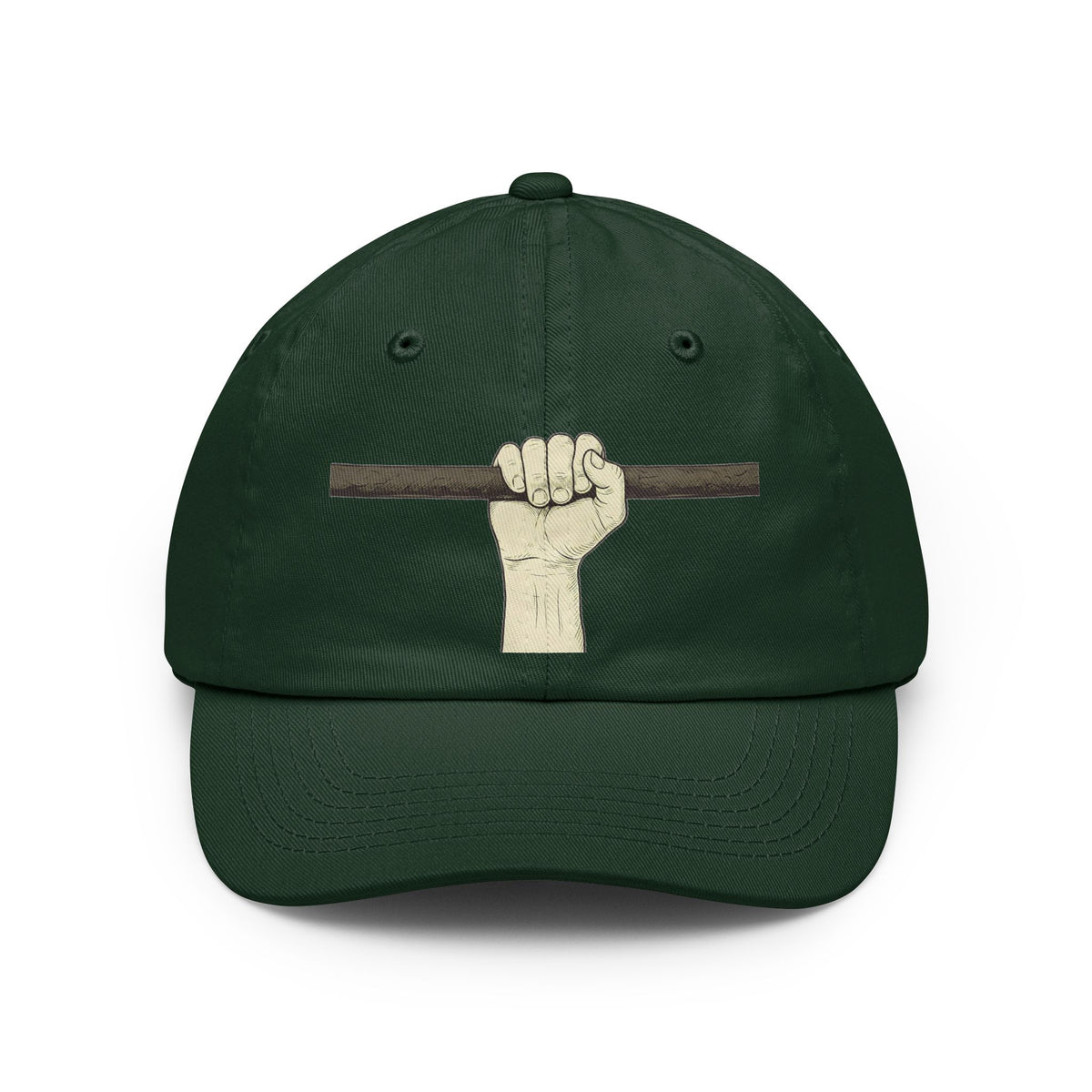 Color: Forest Green | Hold to the Rod Dad Hat — -C