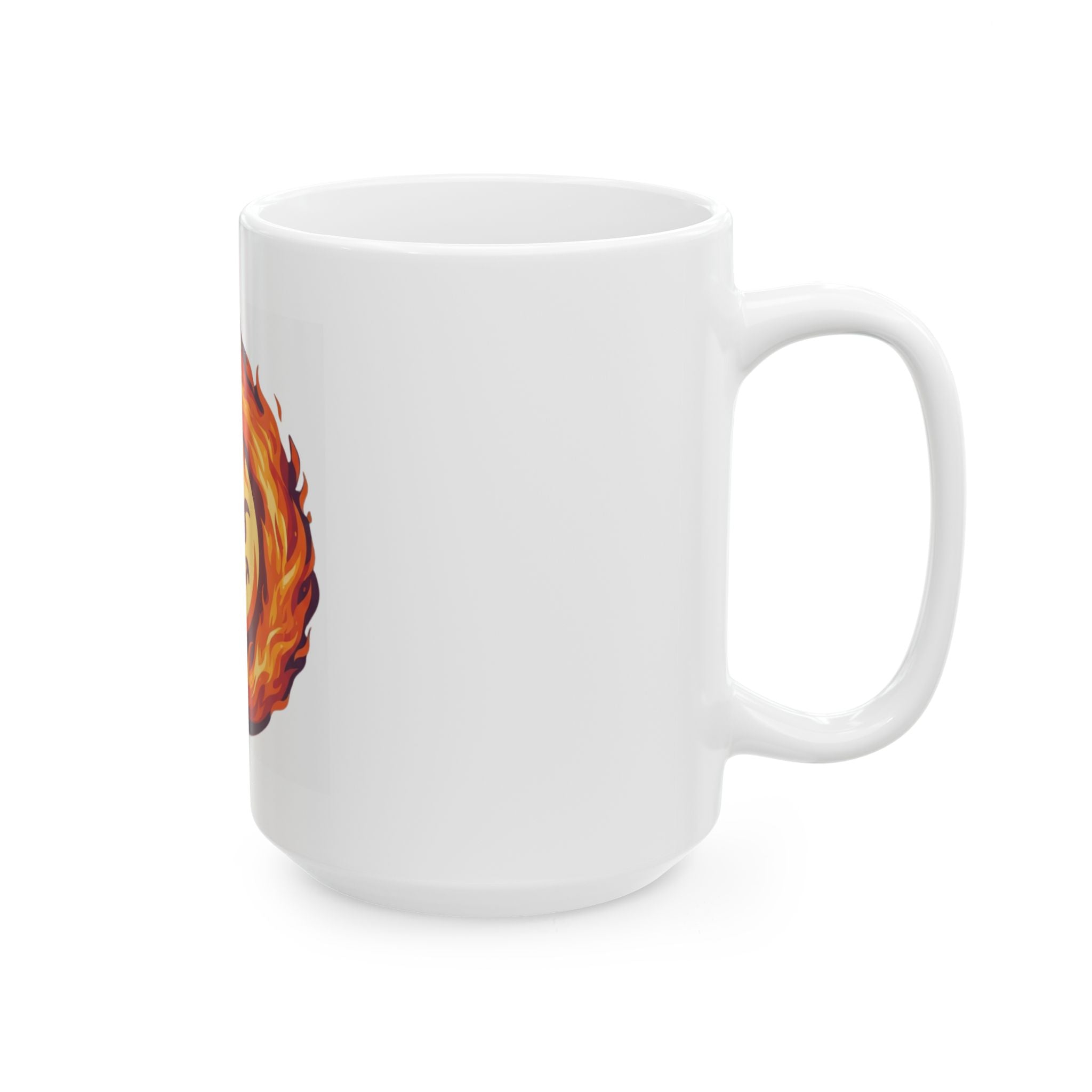 "I'm Going to Hell" White Ceramic Mug — Graphic