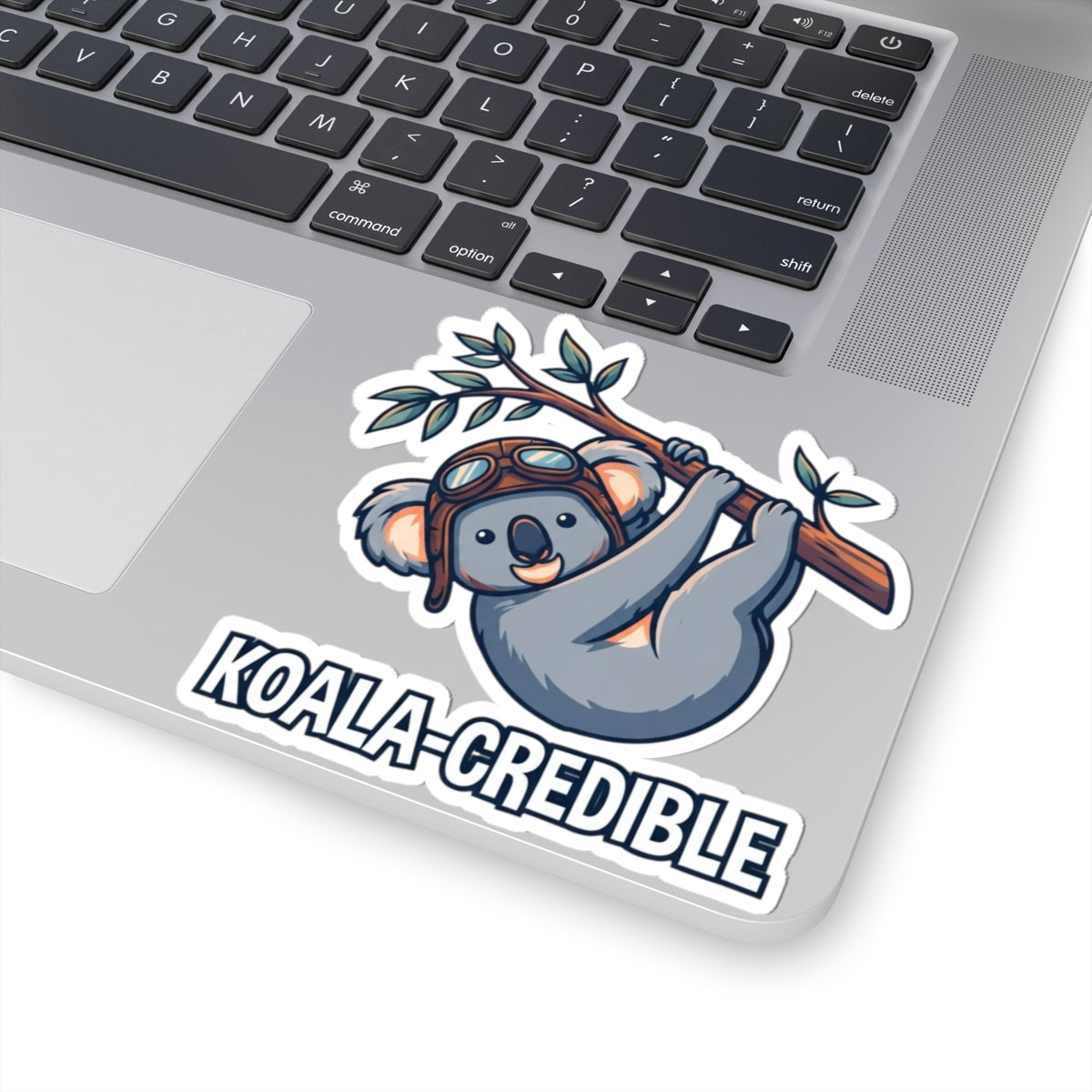 "Koala Credible" Sticker — Main