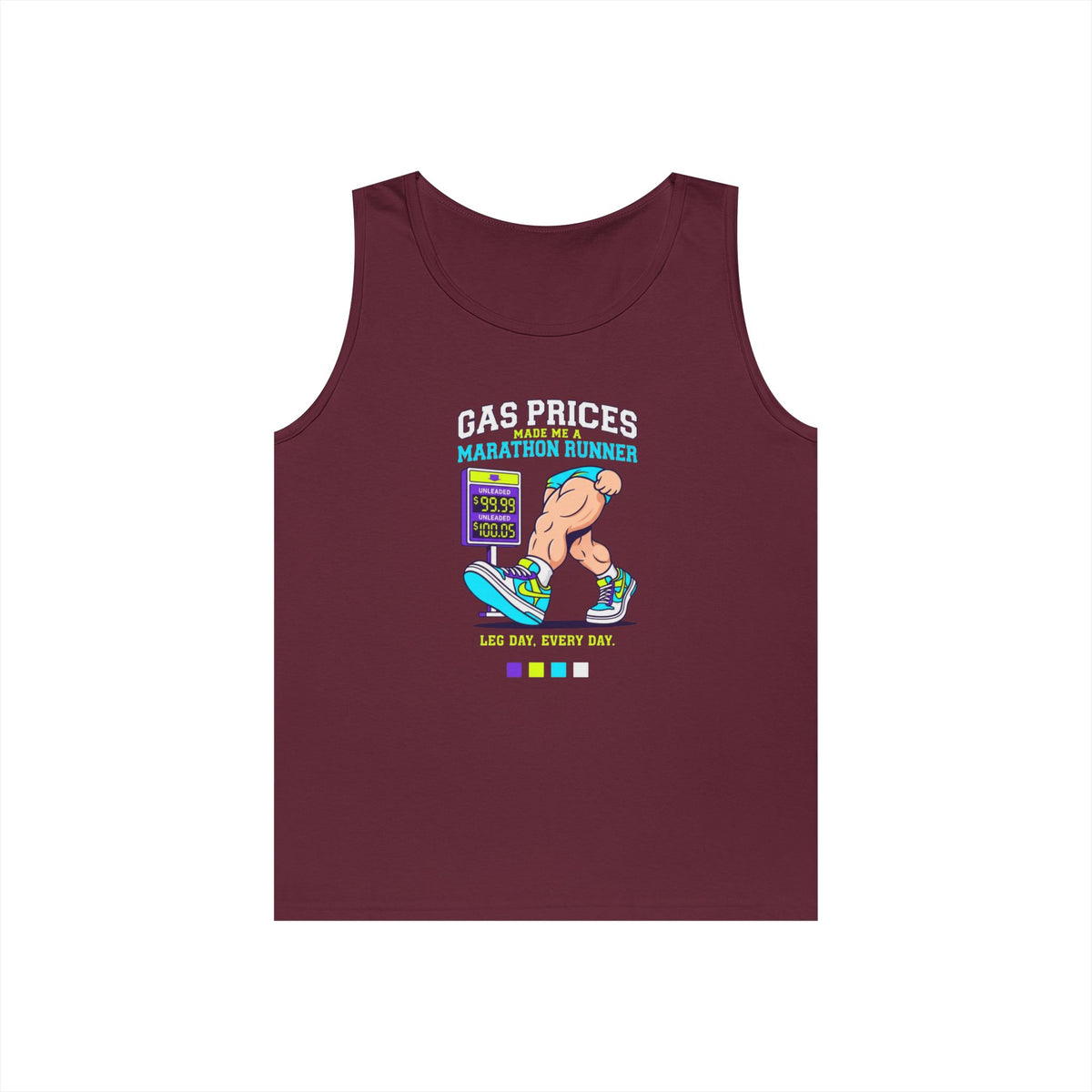 Color: Maroon | Gas Prices Made Me a Marathon Runner Tank Top
