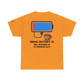 "Social Battery" Premium Graphic Tee