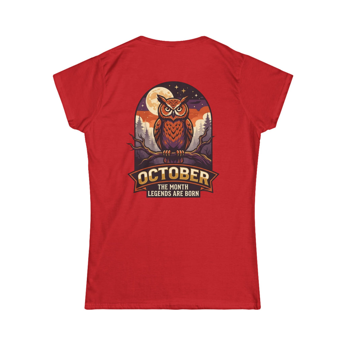 Color: Red | October Legend Women's Tee