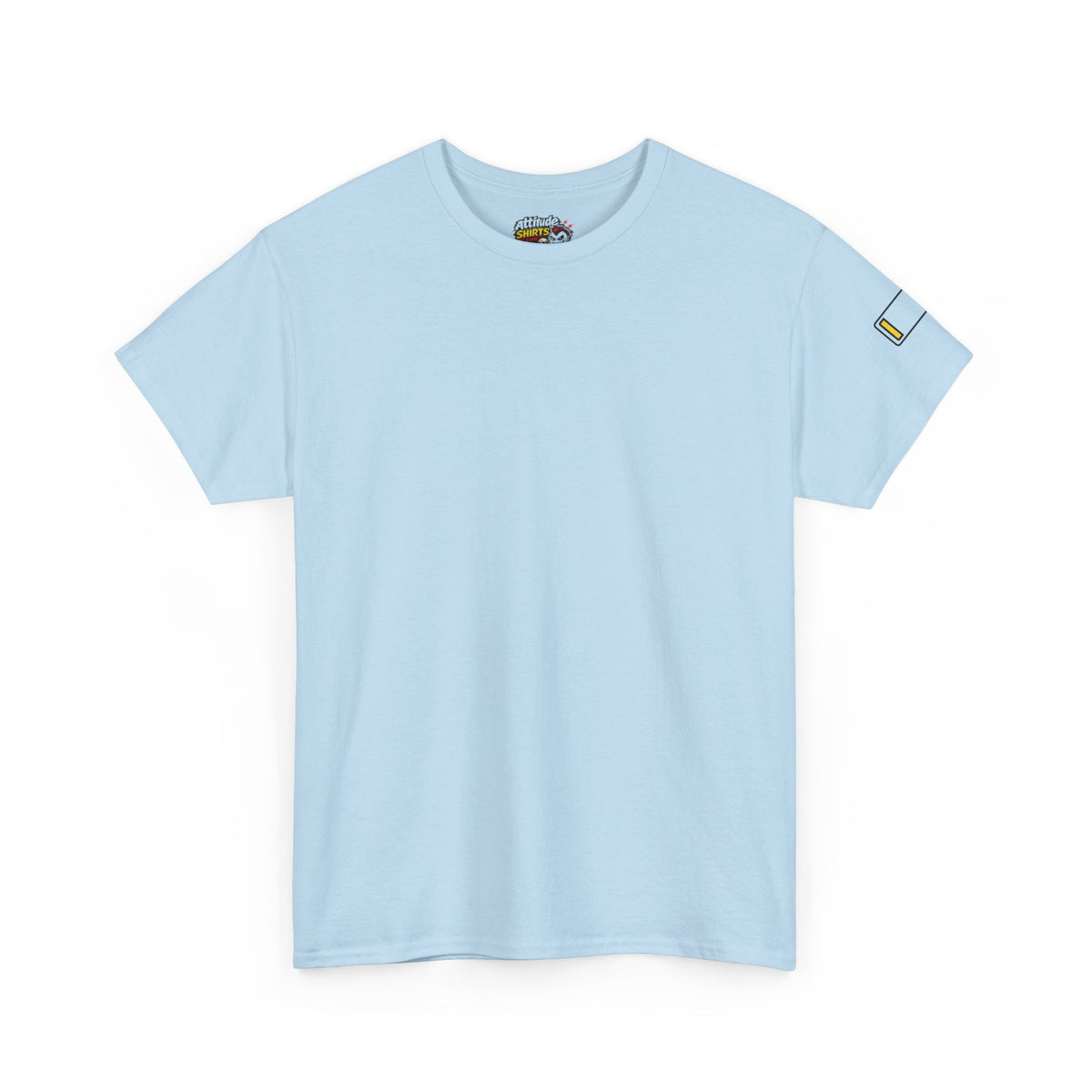 Color: Light Blue | Low Power Mode Premium Graphic Tee