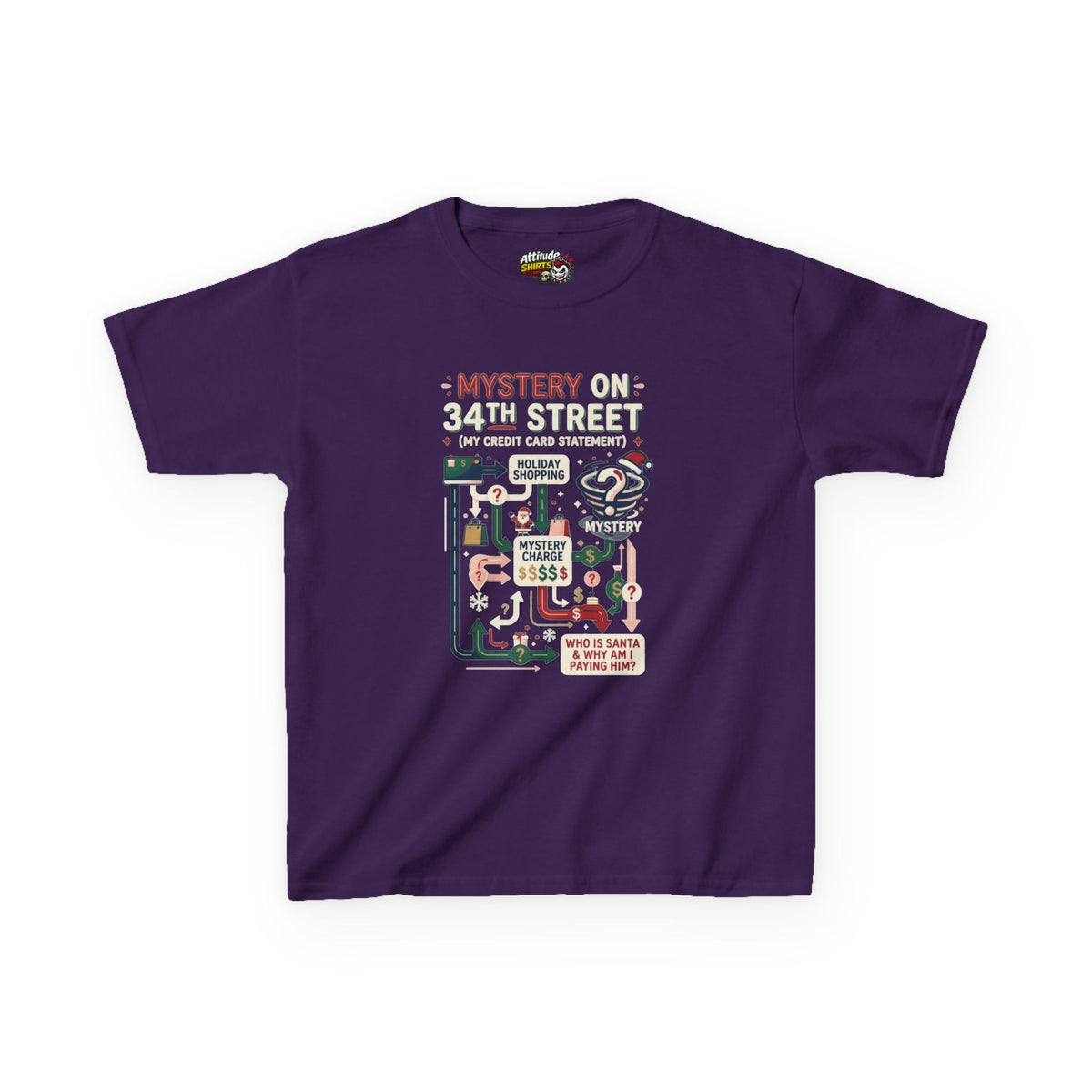 Mystery On 34th Street Kids Tee