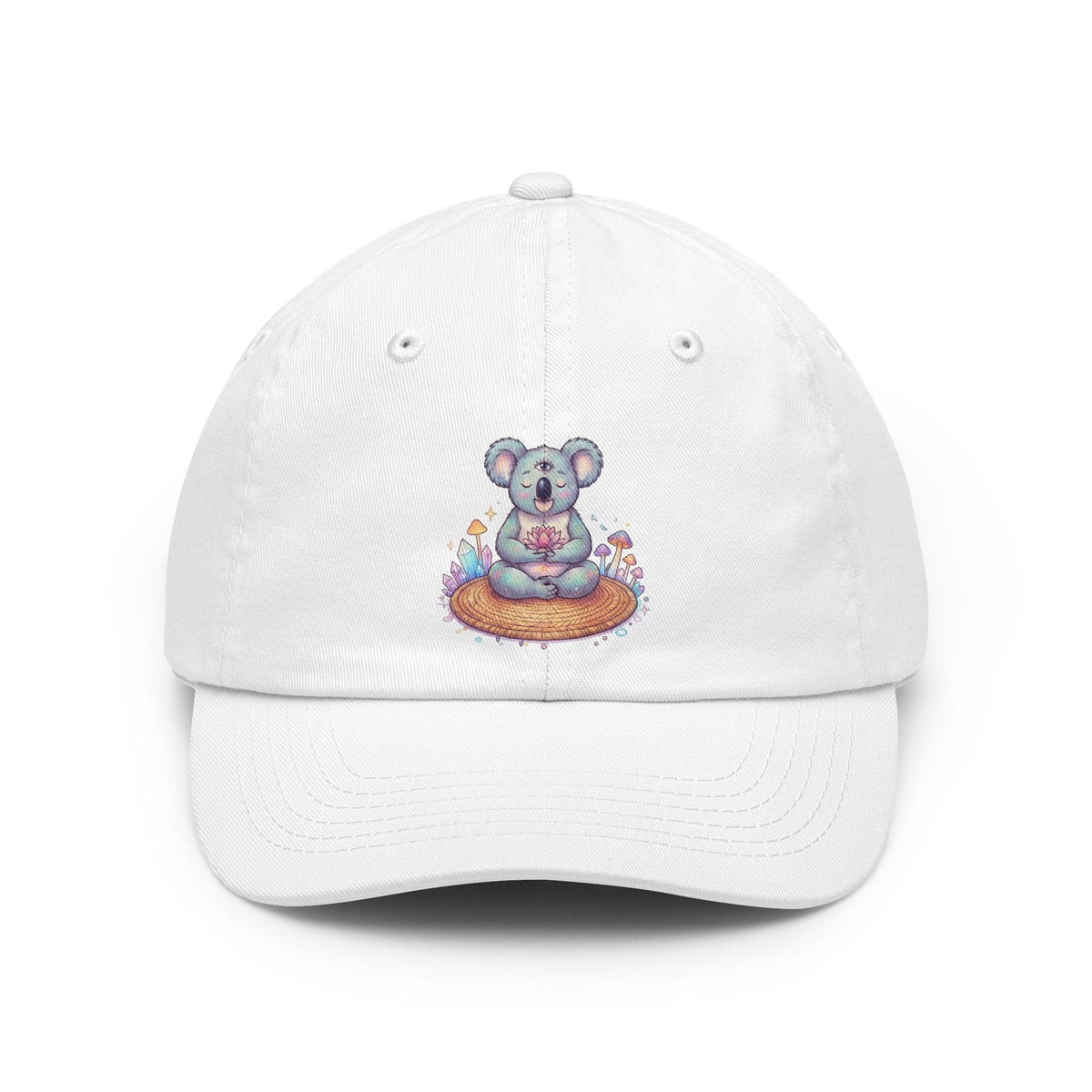 Color: White | Hippy Koala Dad Hat