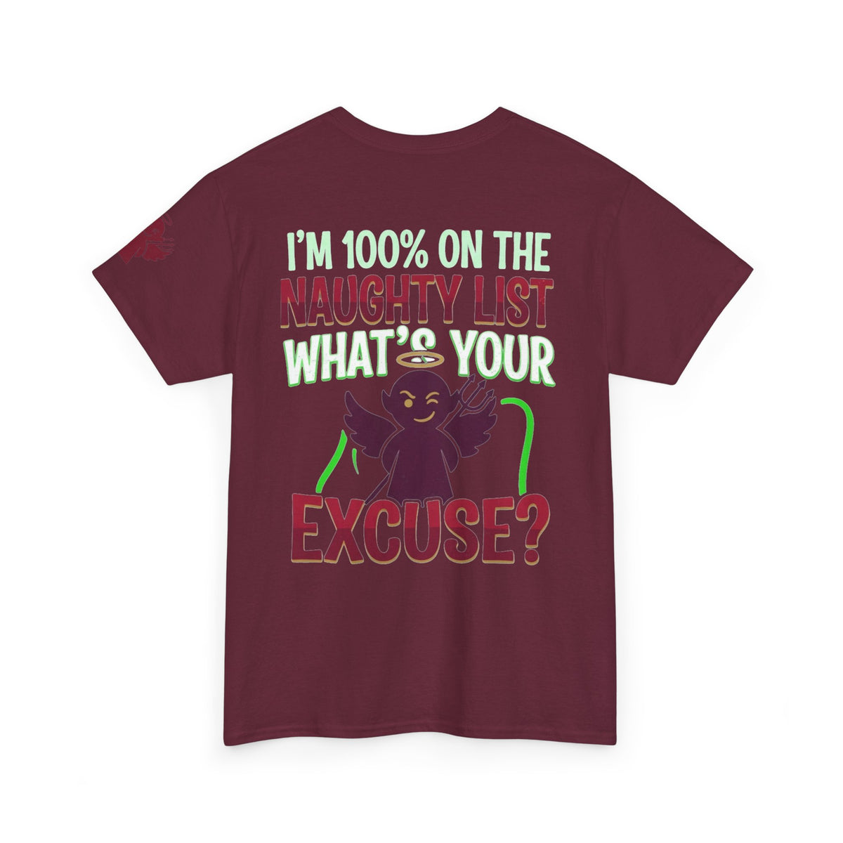"On The Naughty List" Premium Graphic Tee