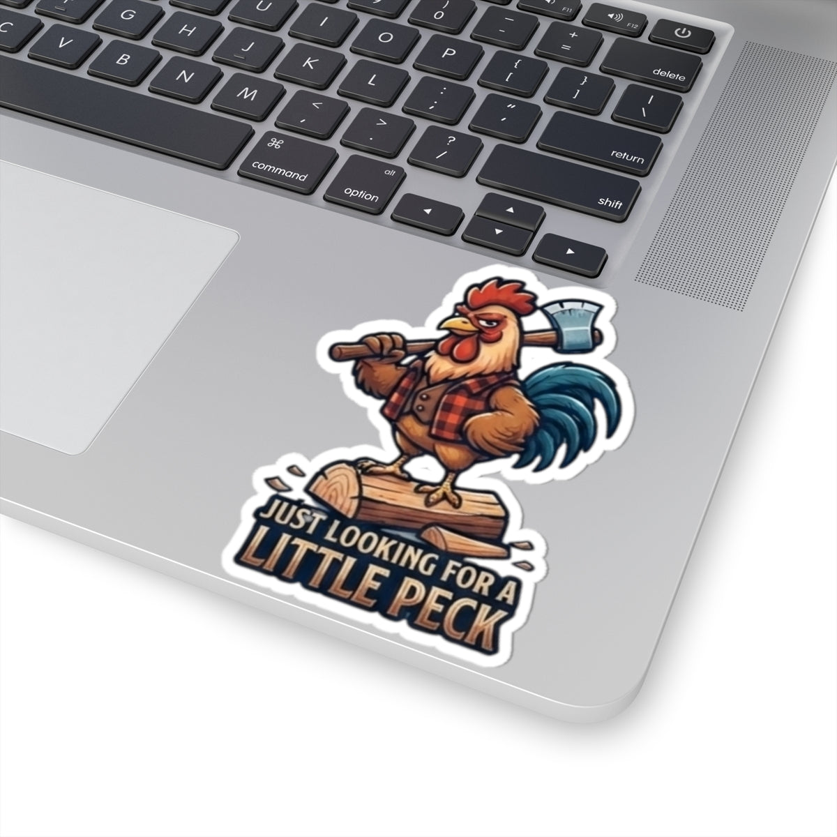 "Looking For A Little Peck" Sticker — Main