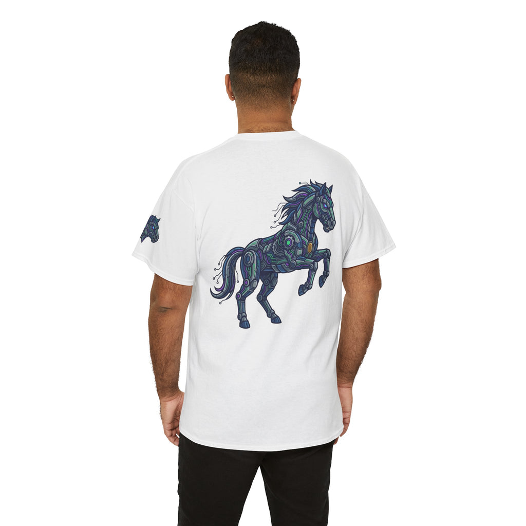 "Cyber Mustang" Premium Graphic Tee