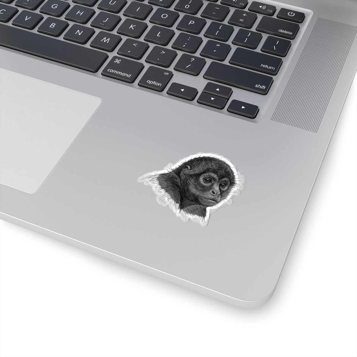 "Pencil Sketch Art Spider Monkey" Sticker