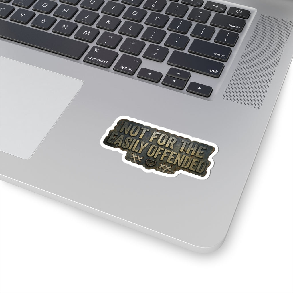 Fair Warning Label | Kiss-Cut Sticker — AttitudeShirts