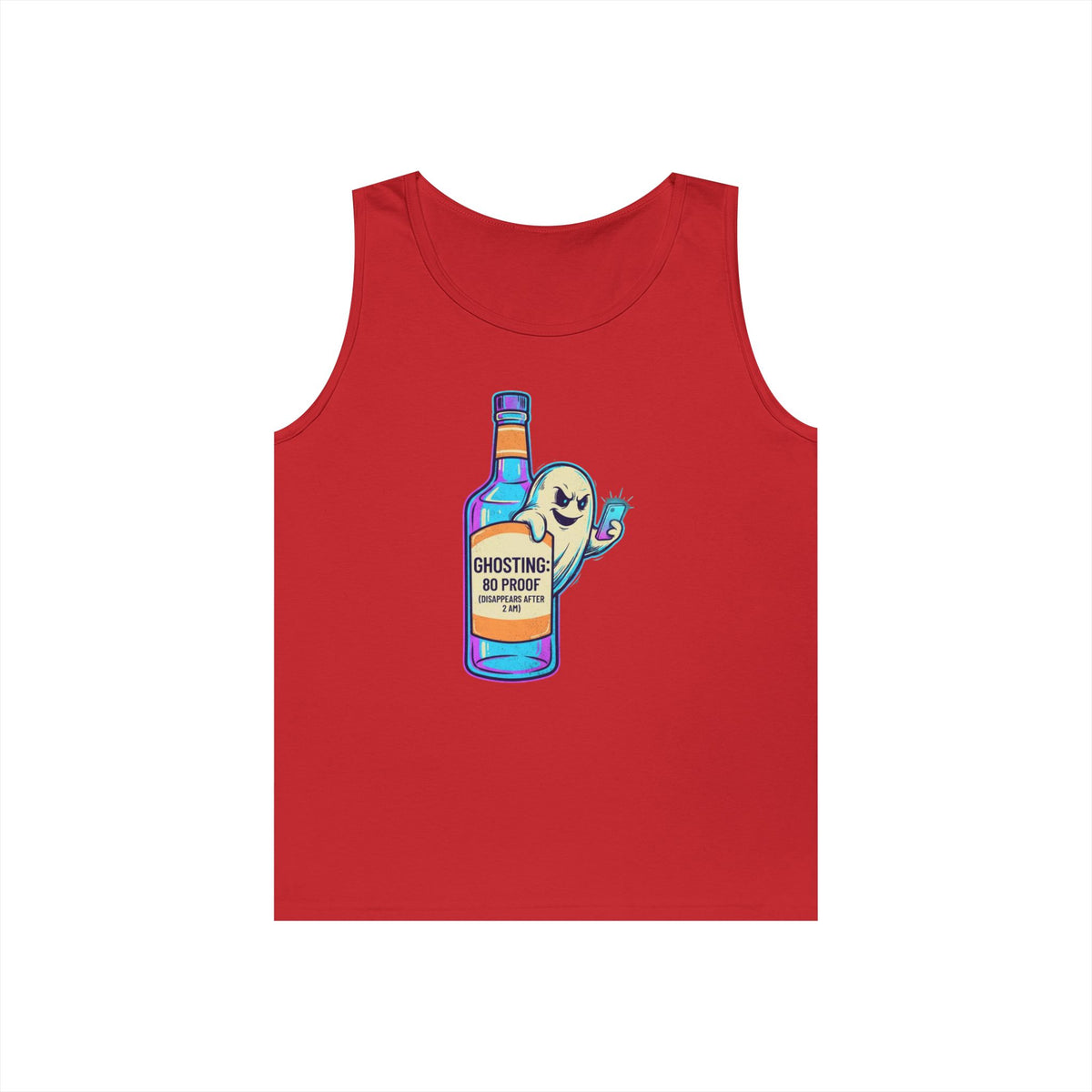 Color: Red | Ghosting Tank Top