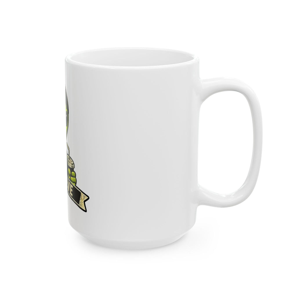 "I Believe" White Ceramic Mug — Graphic