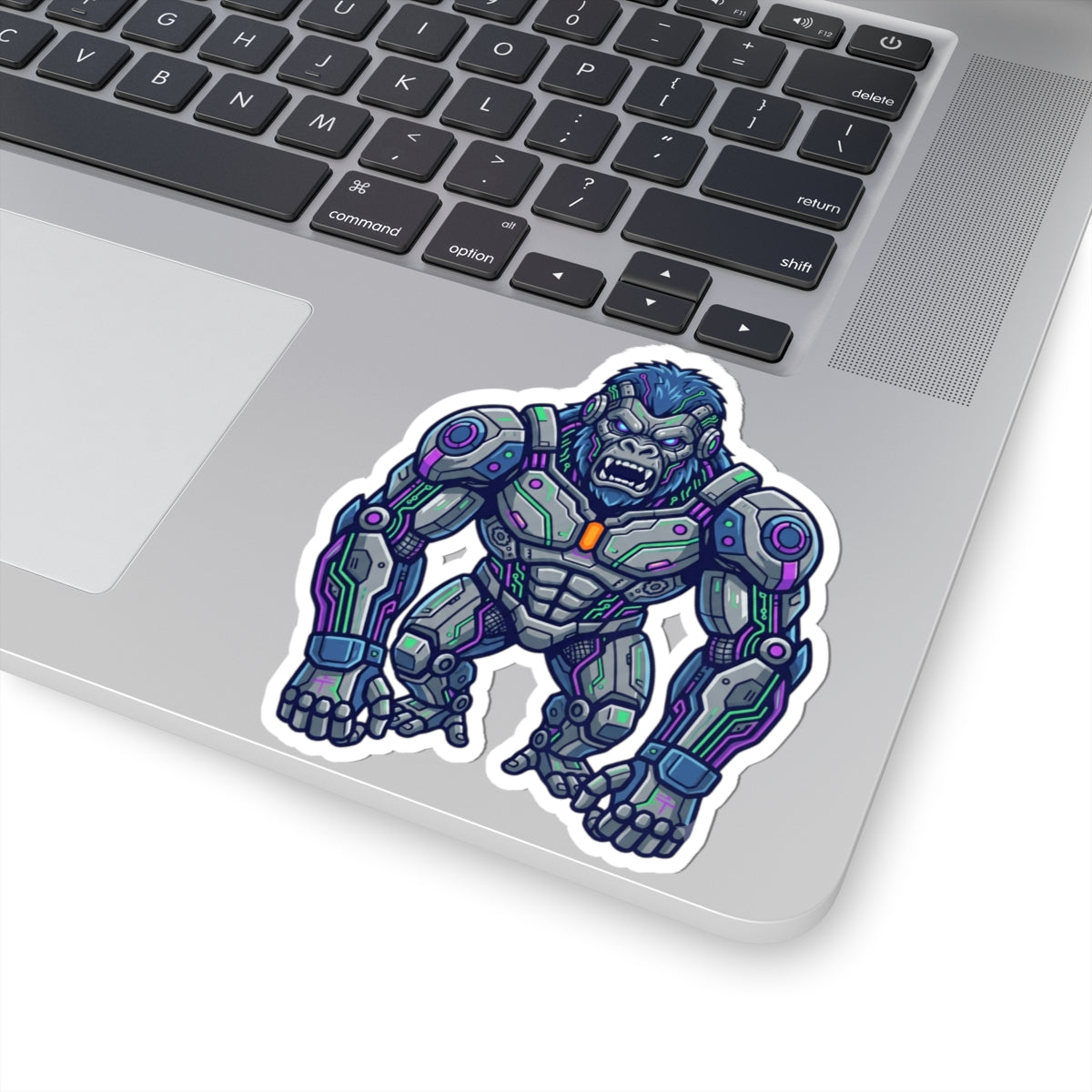 "Cyber Gorilla" Sticker — Main