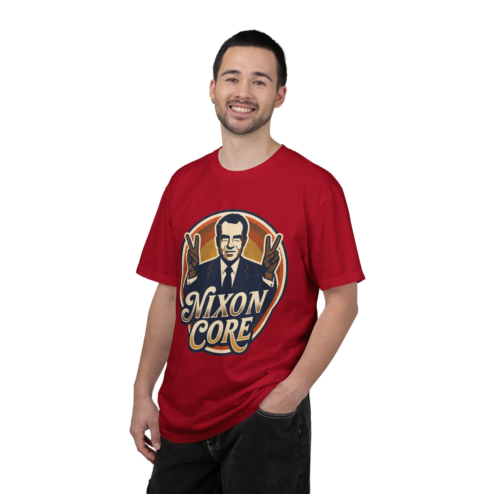 "Nixon Core" Unisex Garment-Dyed Tee