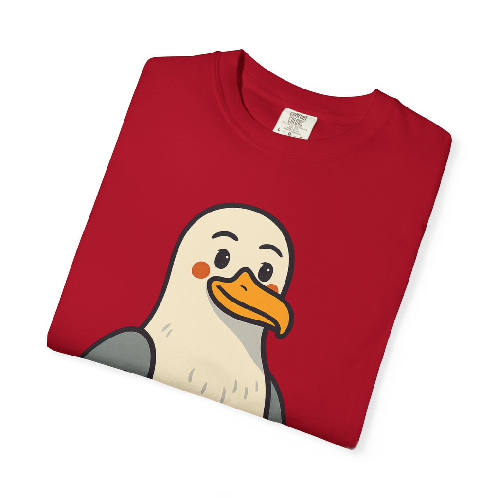 "Utah Seagull - When One Wife Isn't Enough" Unisex Garment-Dyed T-shirt