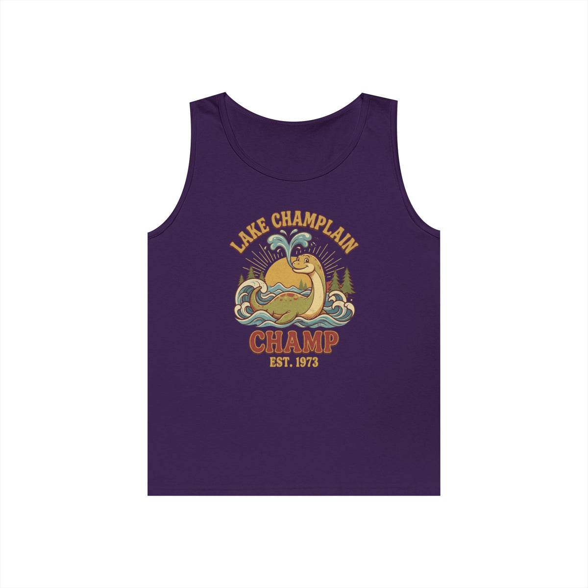 Color: Purple | Champ (Lake Champlain) Tank Top