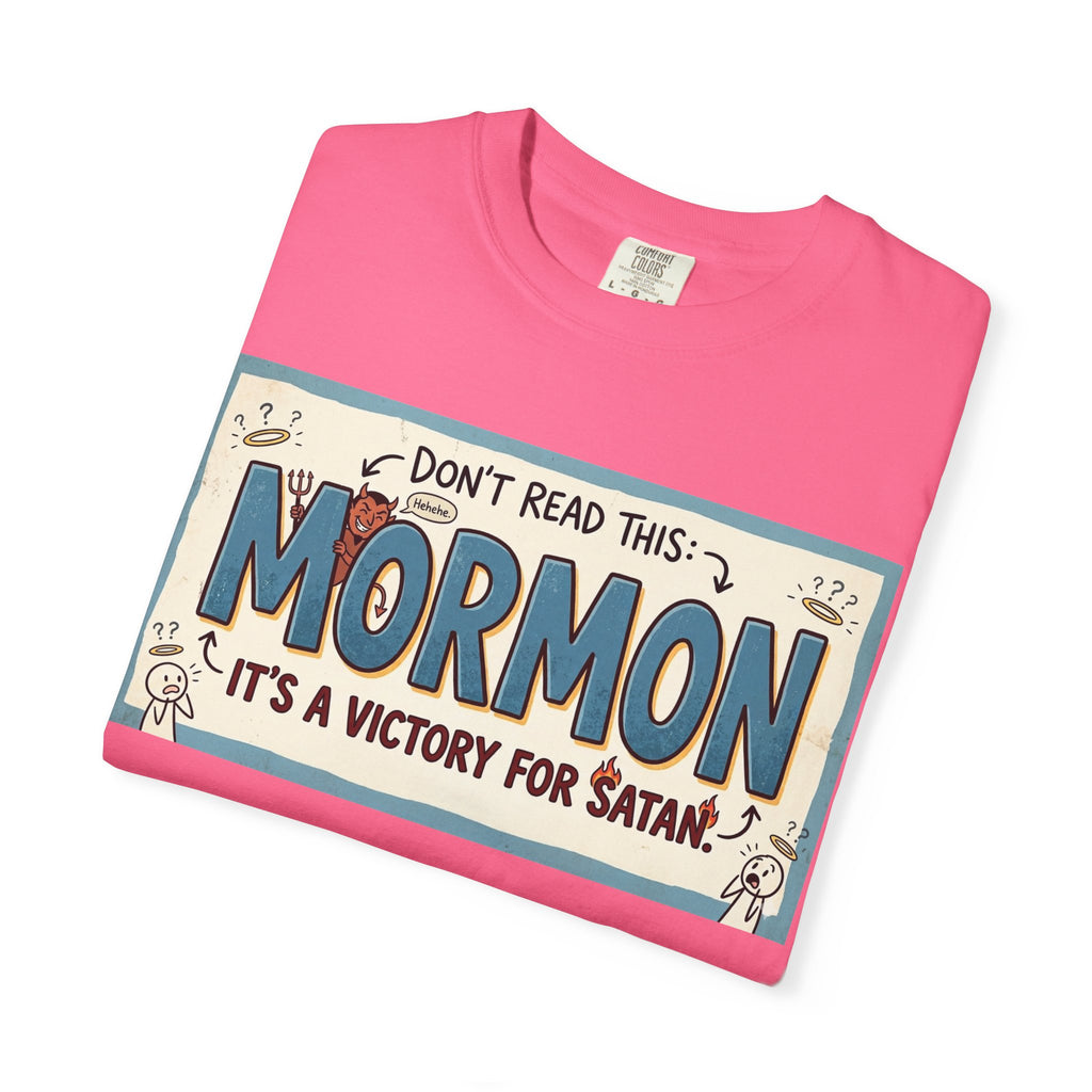 "Victory for Satan T-Shirt" Unisex Garment-Dyed T-shirt