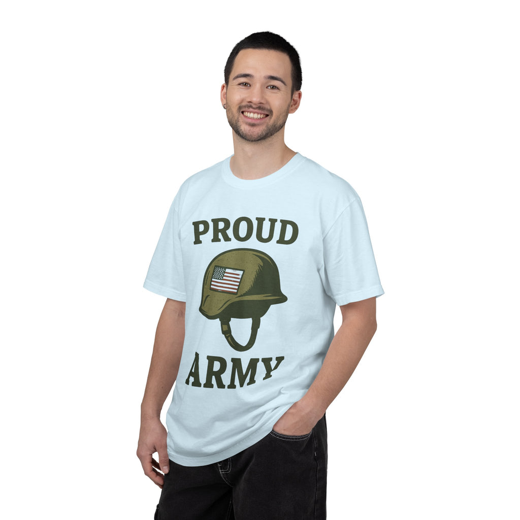 "Proud Army" Unisex Garment-Dyed T-shirt