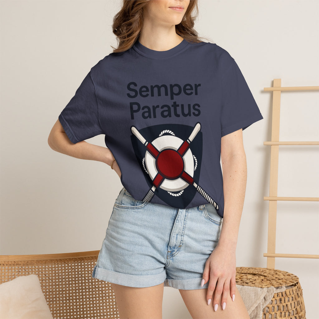 "Semper Paratus" Unisex Garment-Dyed T-shirt