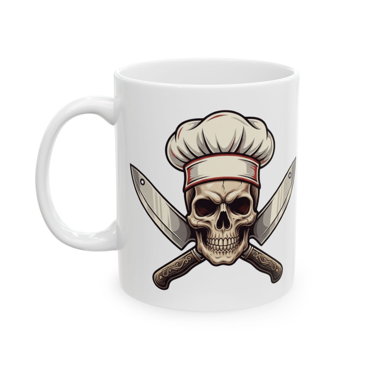 "Hell's Kitchen Literally" White Ceramic Mug — Graphic
