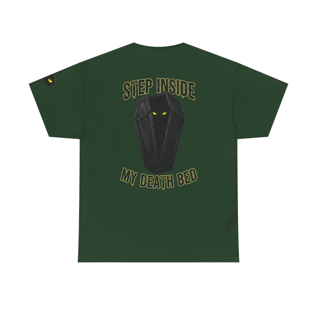Color: Forest Green | Step Inside My Death Bed Premium Graphic Tee