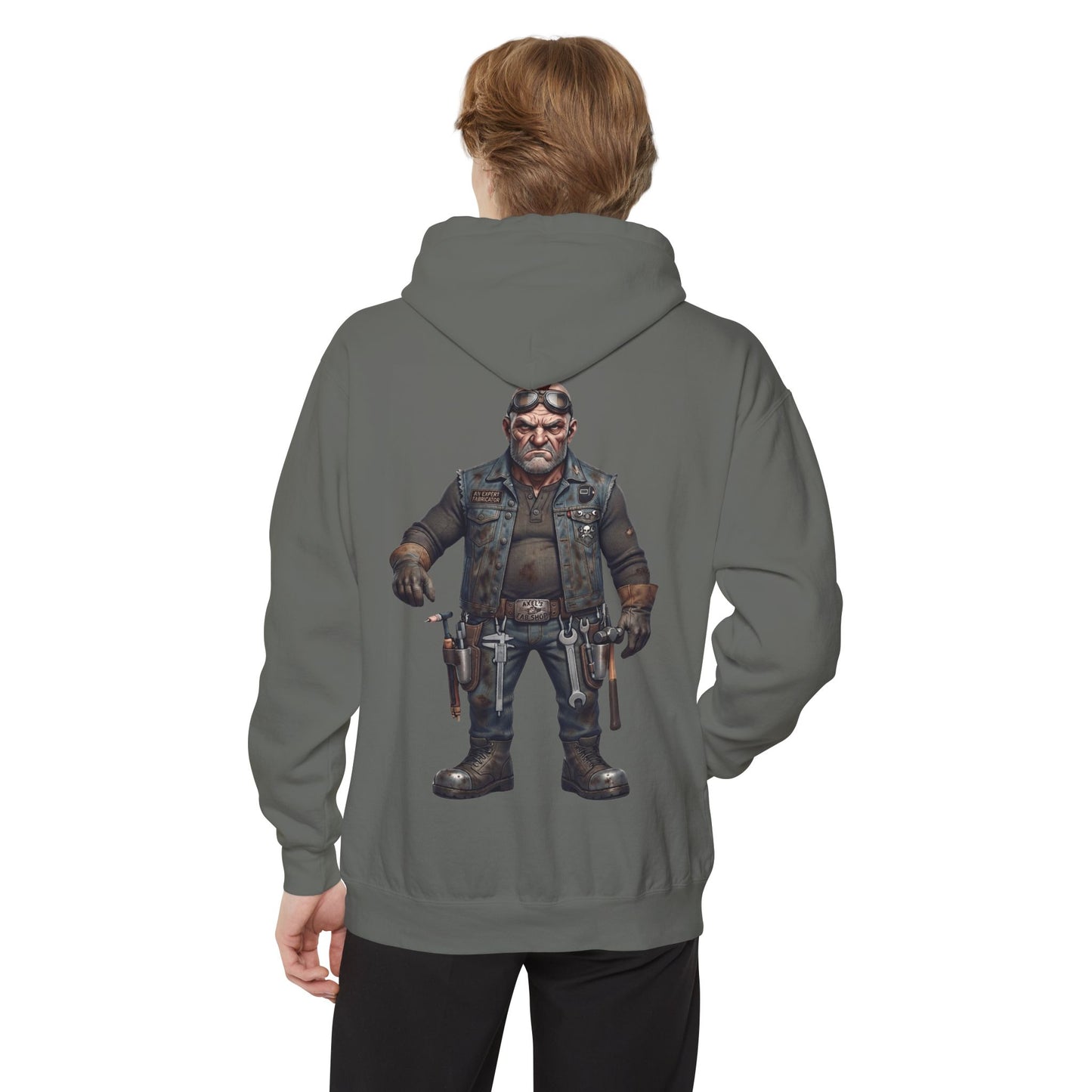 "Axel" Garment-Dyed Hoodie