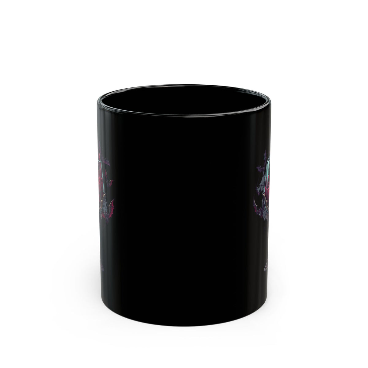 "I'm Not Saying I'm Jesus" Black Ceramic Mug — Graphic