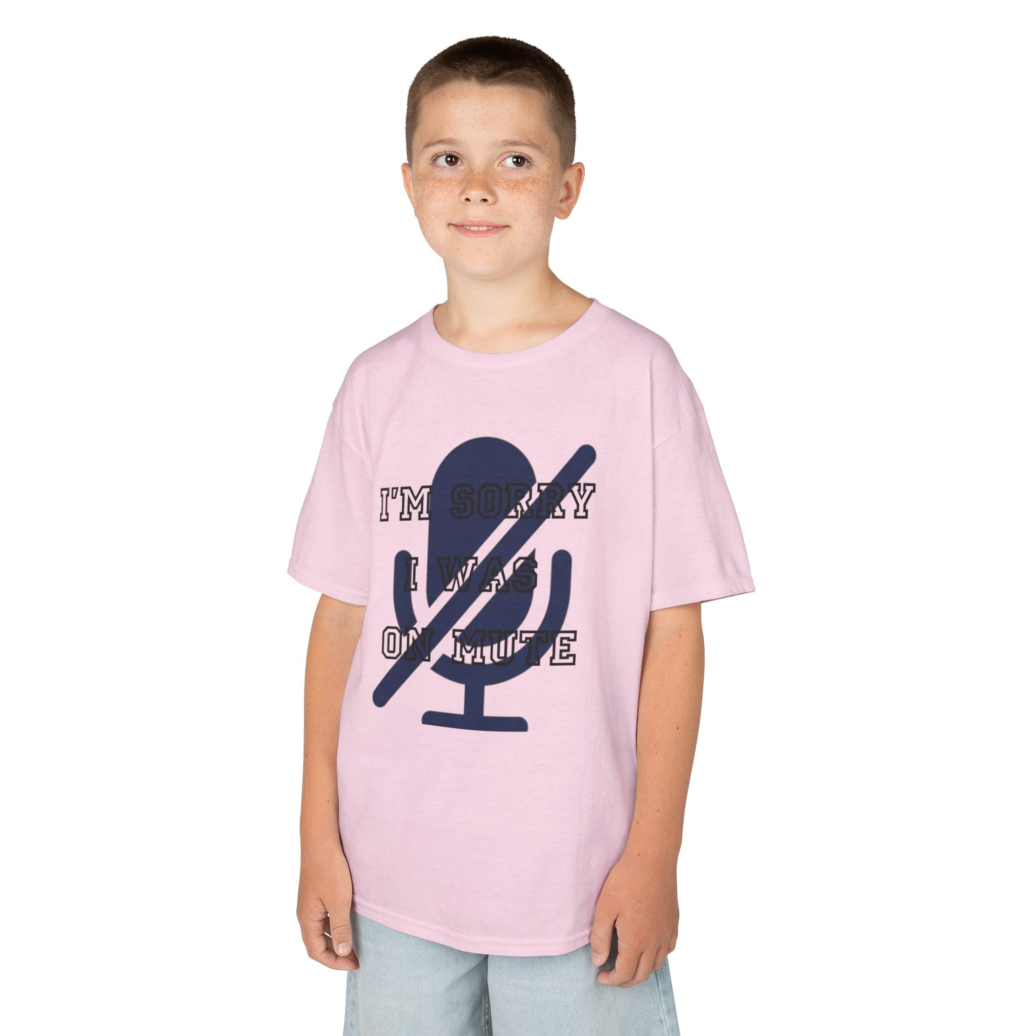 "I'm Sorry I Was On Mute" Kids Tee