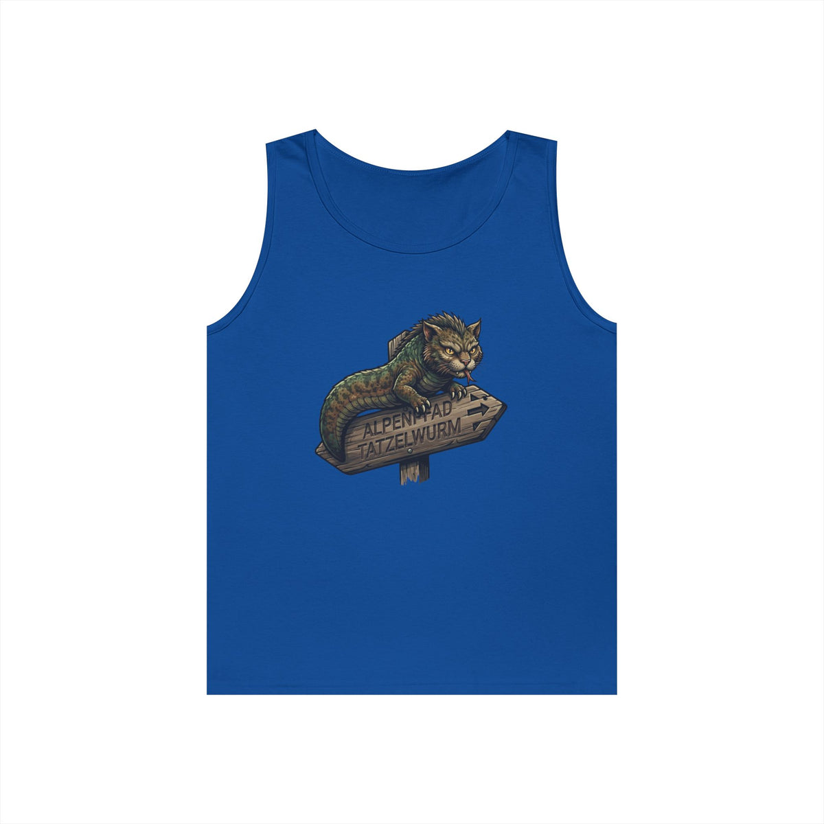 Color: Royal | Tatzelwurm (Alpine Europe) Tank Top
