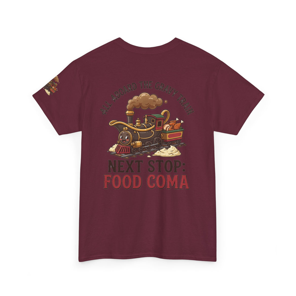 "Next Stop Food Coma" Premium Graphic Tee